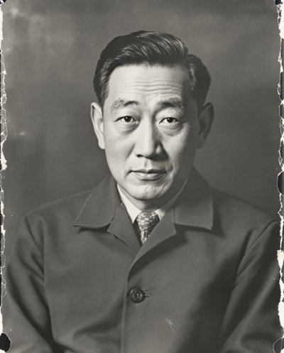 导演 蔡楚生 黑白档案照